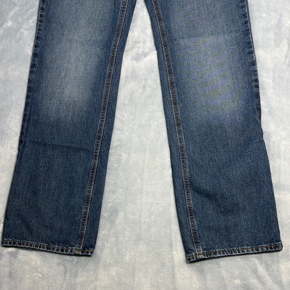 Old Navy Boy's Dark Blue Straight Leg Jeans - Picture 7 of 8